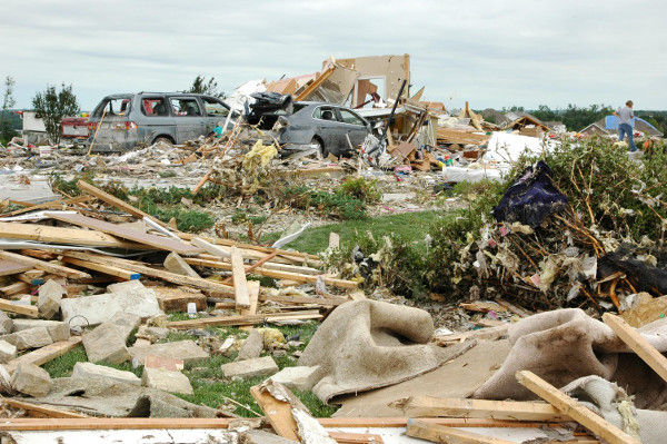tornado damage