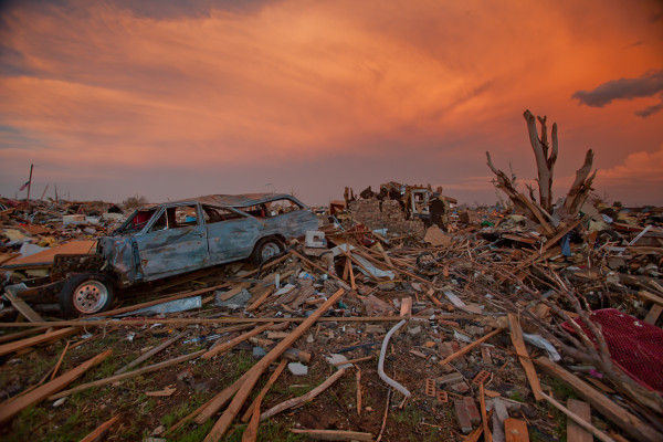 tornado damage